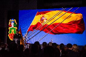 Presentation Of The XCVII Training Cruise Of The Training Ship "Juan Sebastián De Elcano" At Naval Museum Of Madrid