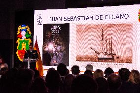 Presentation Of The XCVII Training Cruise Of The Training Ship "Juan Sebastián De Elcano" At Naval Museum Of Madrid