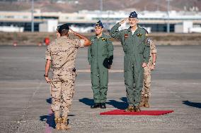 King Felipe VI At The Gando Air Base - Canary Islands