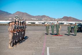 King Felipe VI At The Gando Air Base - Canary Islands