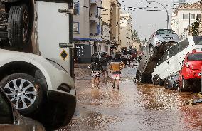 Search Missing Persons and Debris Removal After Floods - Spain