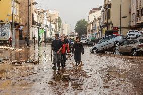 Search Missing Persons and Debris Removal After Floods - Spain