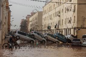 Search Missing Persons and Debris Removal After Floods - Spain