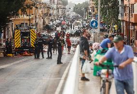 Search Missing Persons and Debris Removal After Floods - Spain