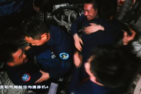 China Launches 3 Astronauts To Tiangong Space Station