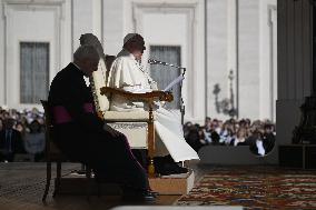 Pope Francis Wednesday Audience - Vatican