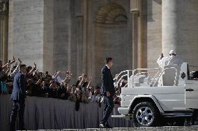 Pope Francis Wednesday Audience - Vatican