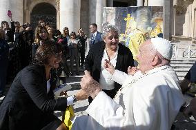 Pope Francis Wednesday Audience - Vatican