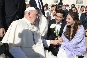 Pope Francis Wednesday Audience - Vatican