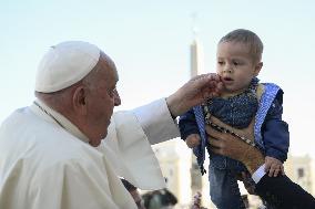 Pope Francis Wednesday Audience - Vatican