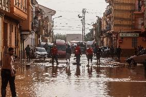 Search Missing Persons and Debris Removal After Floods - Spain