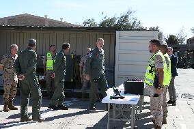 King Felipe VI At The Gando Air Base - Canary Islands