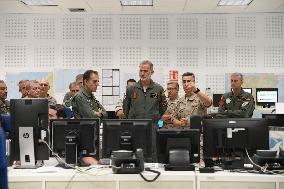 King Felipe VI At The Gando Air Base - Canary Islands