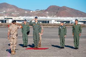 King Felipe VI At The Gando Air Base - Canary Islands