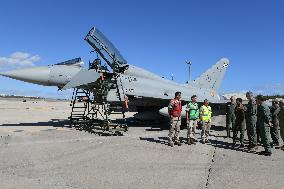 King Felipe VI At The Gando Air Base - Canary Islands