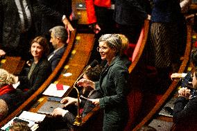 Discussion Of The Social Security Finance Bill At The National Assembly, In Paris