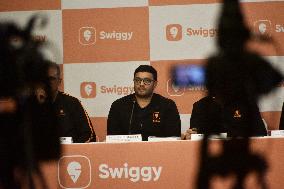 Swiggy IPO Launch Press Conference In Mumbai