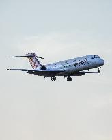 Volotea Boeing 717-23S Landing At Sunset In Bari Airport