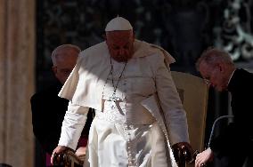 Pope Francis Attends The Weekly General Audience