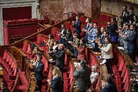 Questions to the government at the National Assembly in Paris FA