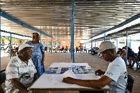 Polling Station at Botswana