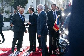 President Macron At OCP Meeting - Rabat