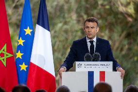 Ceremony to French community in Morocco - Rabat