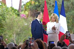 Ceremony to French community in Morocco - Rabat