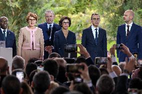 Ceremony to French community in Morocco - Rabat