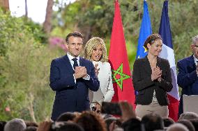 Ceremony to French community in Morocco - Rabat