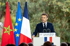 Ceremony to French community in Morocco - Rabat