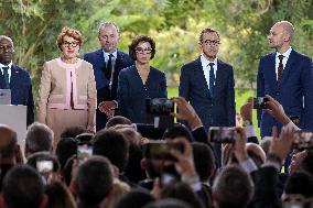 Ceremony to French community in Morocco - Rabat