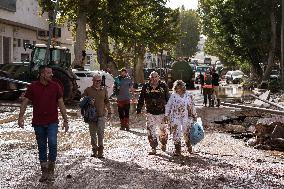 Aftermath of Deadly Flood In Valencia - Spain