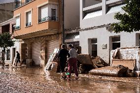 Aftermath of Deadly Flood In Valencia - Spain