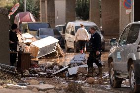 Aftermath of Deadly Flood In Valencia - Spain