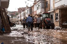 Aftermath of Deadly Flood In Valencia - Spain