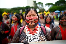 Indigenous Protest Against The Temporary Framework