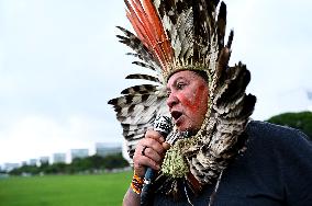 Indigenous Protest Against The Temporary Framework