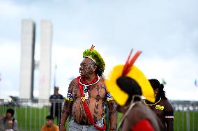 Indigenous Protest Against The Temporary Framework