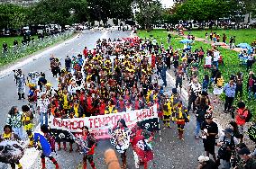 Indigenous Protest Against The Temporary Framework