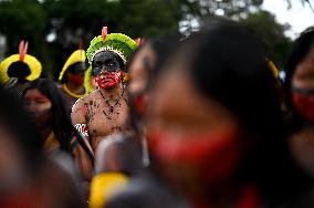 Indigenous Protest Against The Temporary Framework