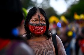 Indigenous Protest Against The Temporary Framework