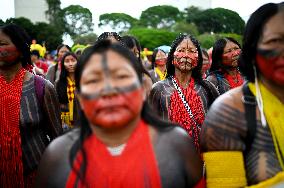 Indigenous Protest Against The Temporary Framework