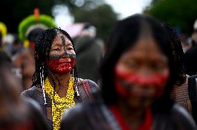 Indigenous Protest Against The Temporary Framework