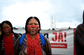 Indigenous Protest Against The Temporary Framework