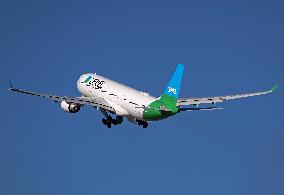 LEVEL Airbus A330 Taking Off From Barcelona airport