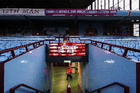 Aston Villa FC v Crystal Palace FC - Premier League