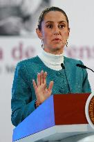 Mexico’s President Claudia Sheinbaum Briefing Conference