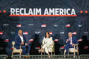 Reclaim America Tour With Robert F. Kennedy Jr. And Tulsi Gabbard In Madison, Wisconsin.