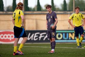 Sweden v England Under-17 Championship UEFA Qualifying 2025